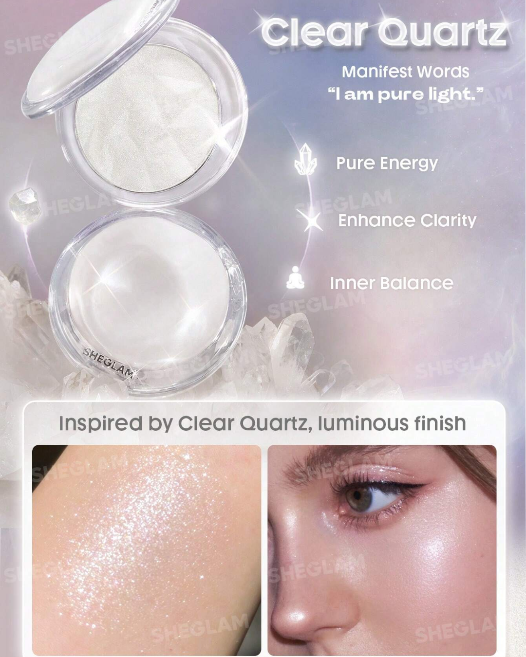 Sheglam Crystal Intentions High Vibration Blushlighter