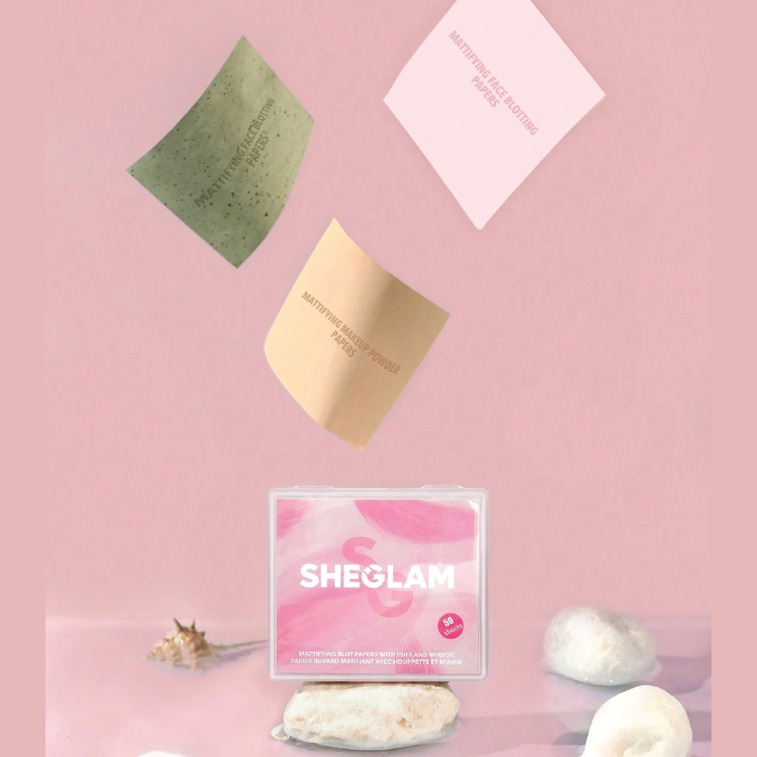 SHEGLAM Mattifying Face Blotting Papers