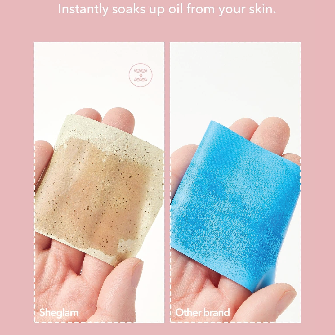 SHEGLAM Mattifying Face Blotting Papers