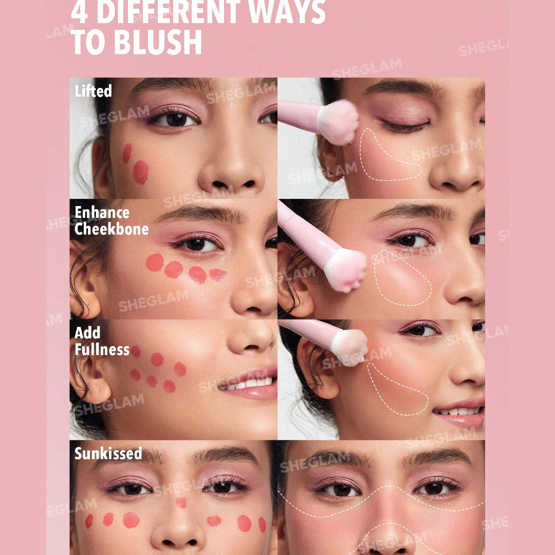 SHEGLAM Color Bloom Liquid Blush Brush