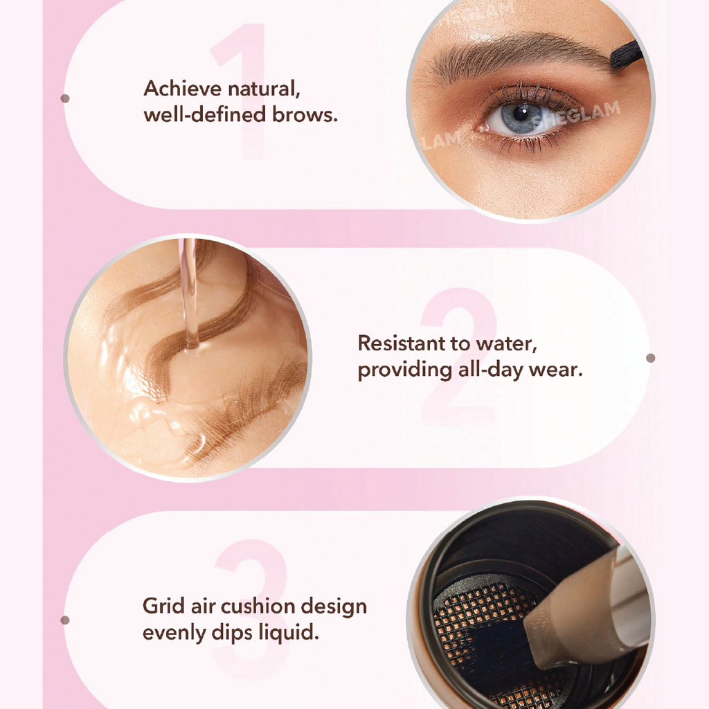 SHEGLAM Brow-Fection Angled Brush & Dip