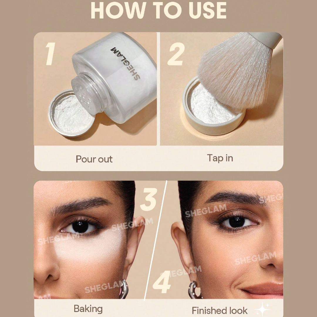 SHEGLAM Blur In A Bottle Loose Setting Powder