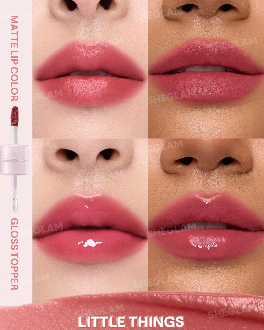 SHEGLAM Mood Switch Matte & Gloss Lip Duo