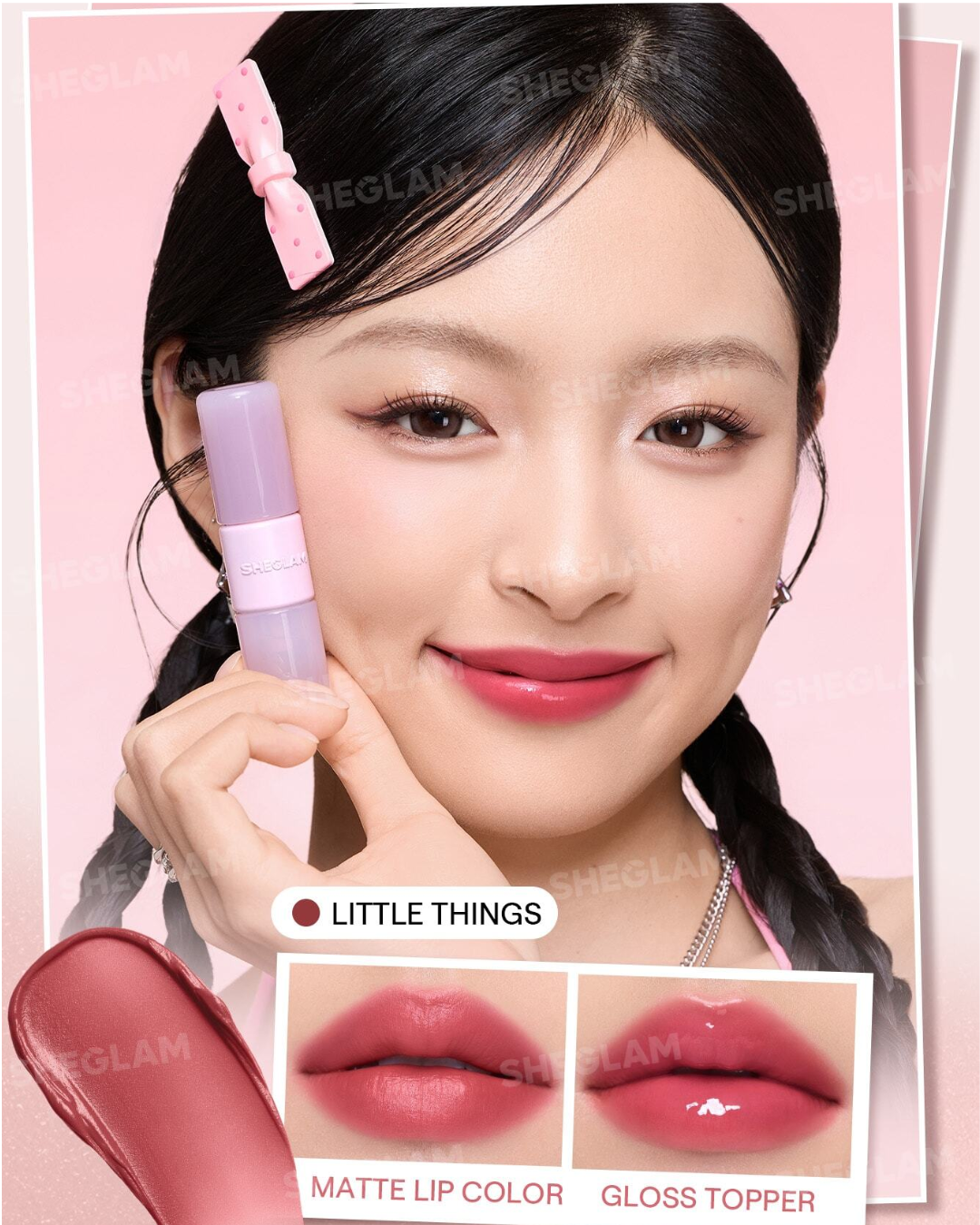 SHEGLAM Mood Switch Matte & Gloss Lip Duo