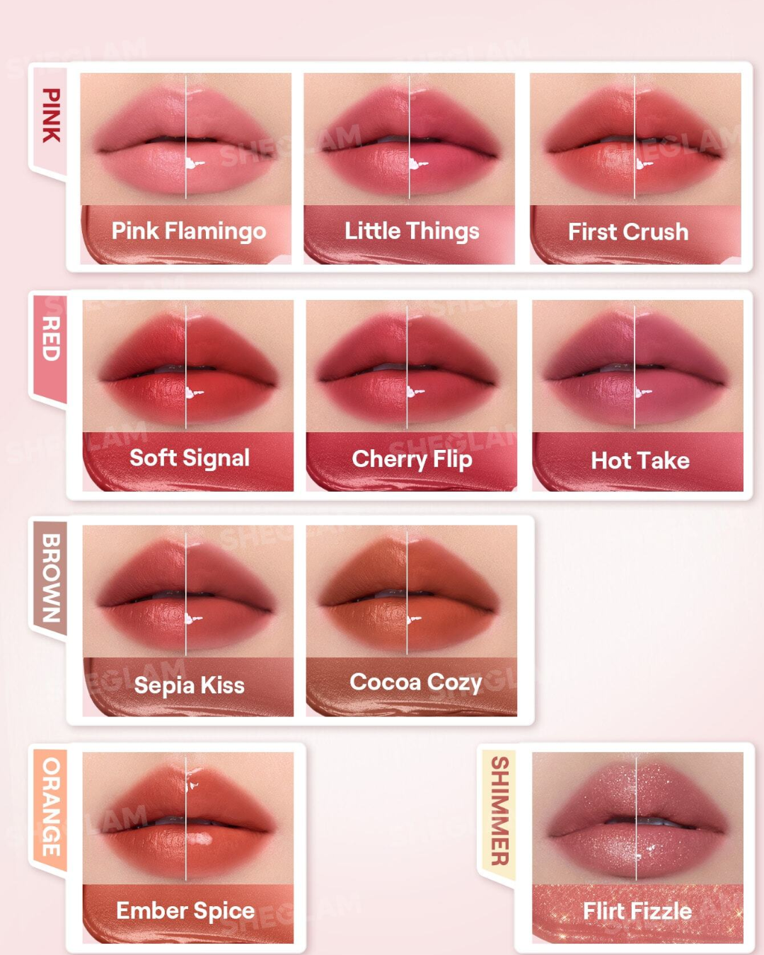 SHEGLAM Mood Switch Matte & Gloss Lip Duo