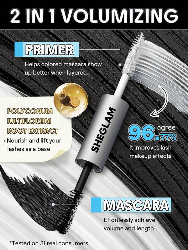 SHEGLAM All-In-One Primer & Tubing Volume Mascara
