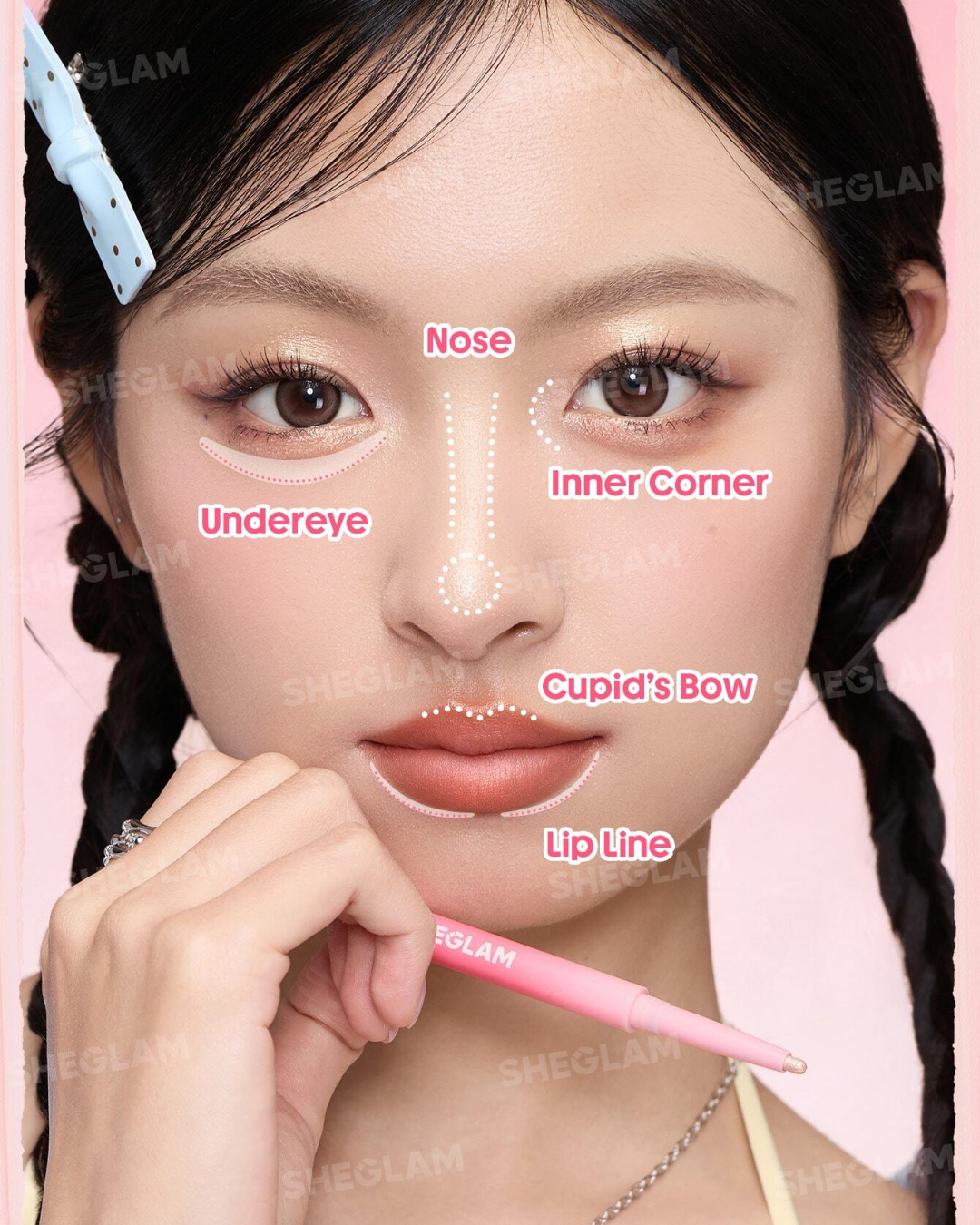 SHEGLAM Silky Glow Lip & Eye Pen