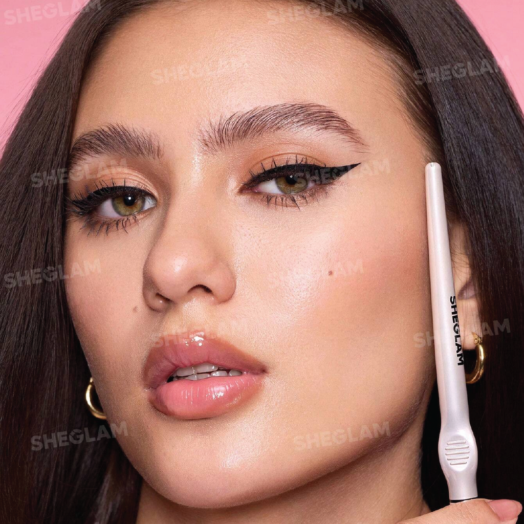 SHEGLAM Glide Control Liquid Eyeliner-Matte Black