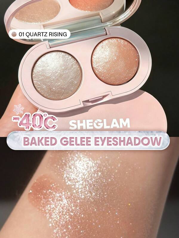 SHEGLAM Prismalight Baked Gelee Eyeshadow Duo