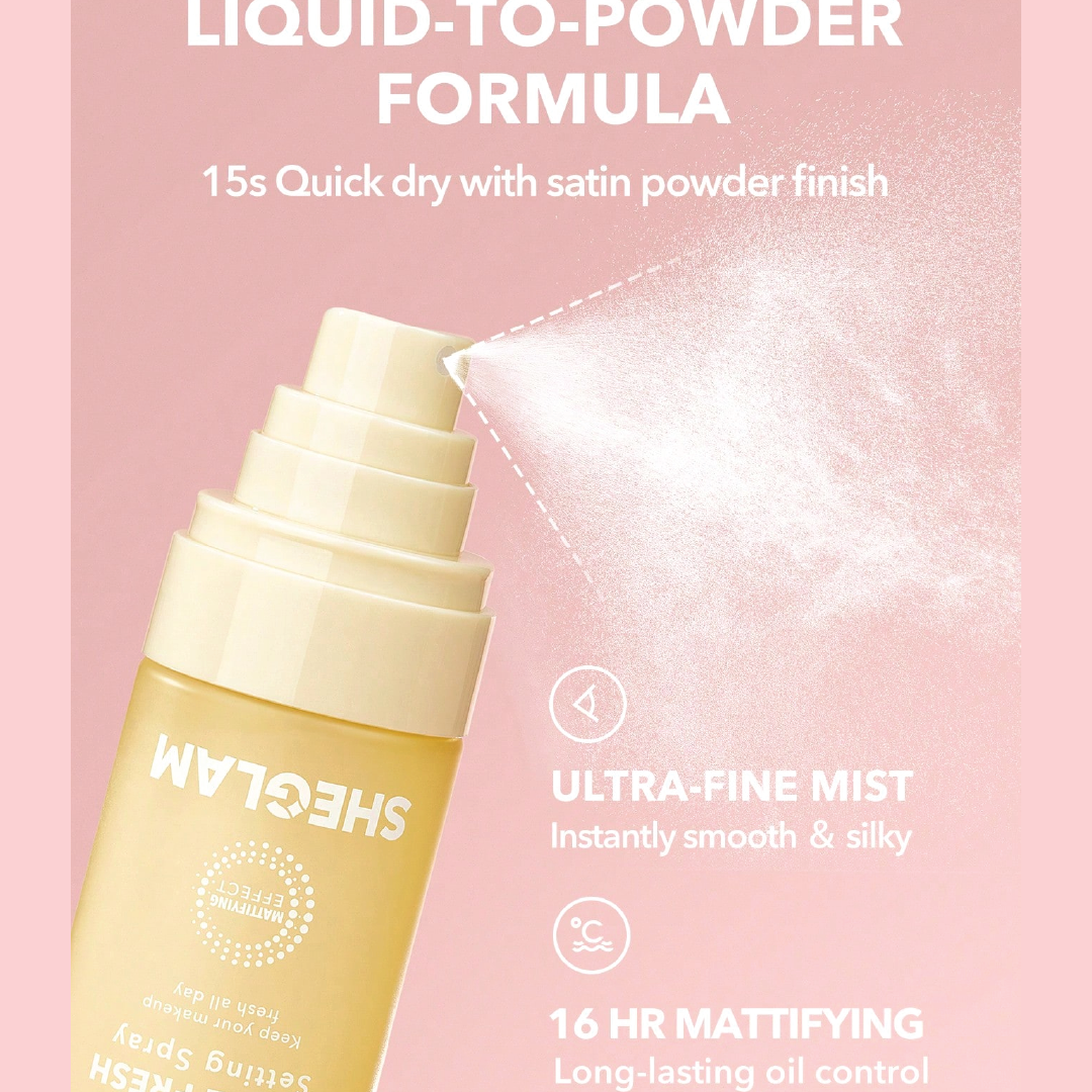 SHEGLAM Matte Fresh Setting Spray